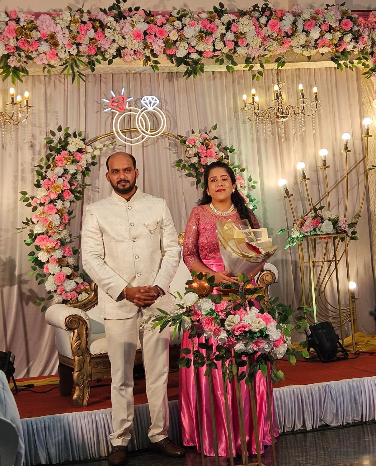 Joyson Mathias & Stenna Lisha Moras